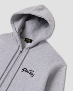 Stan OG Zip Hood - Grey Heather