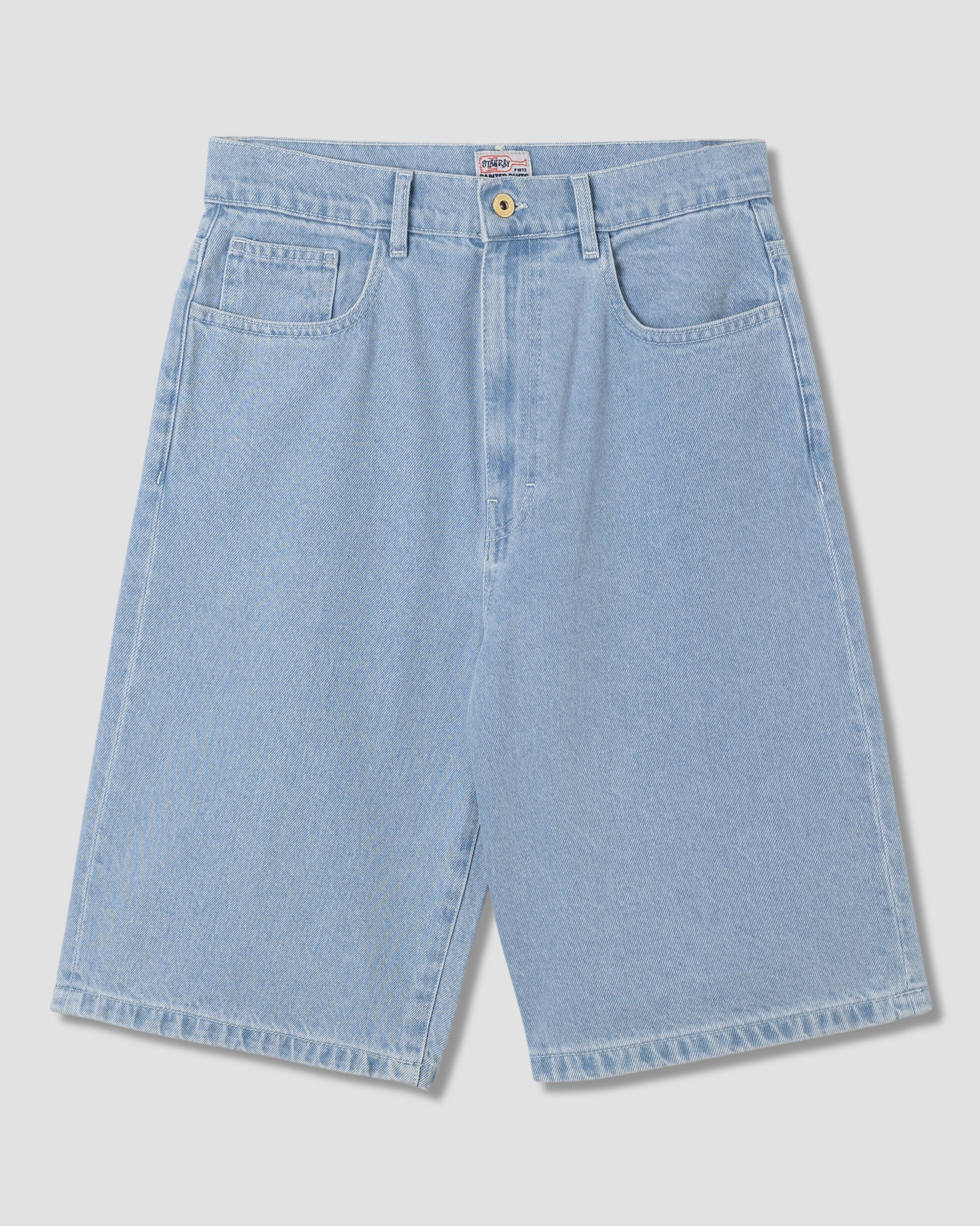 Wide 5 Short - Ice Stone Denim