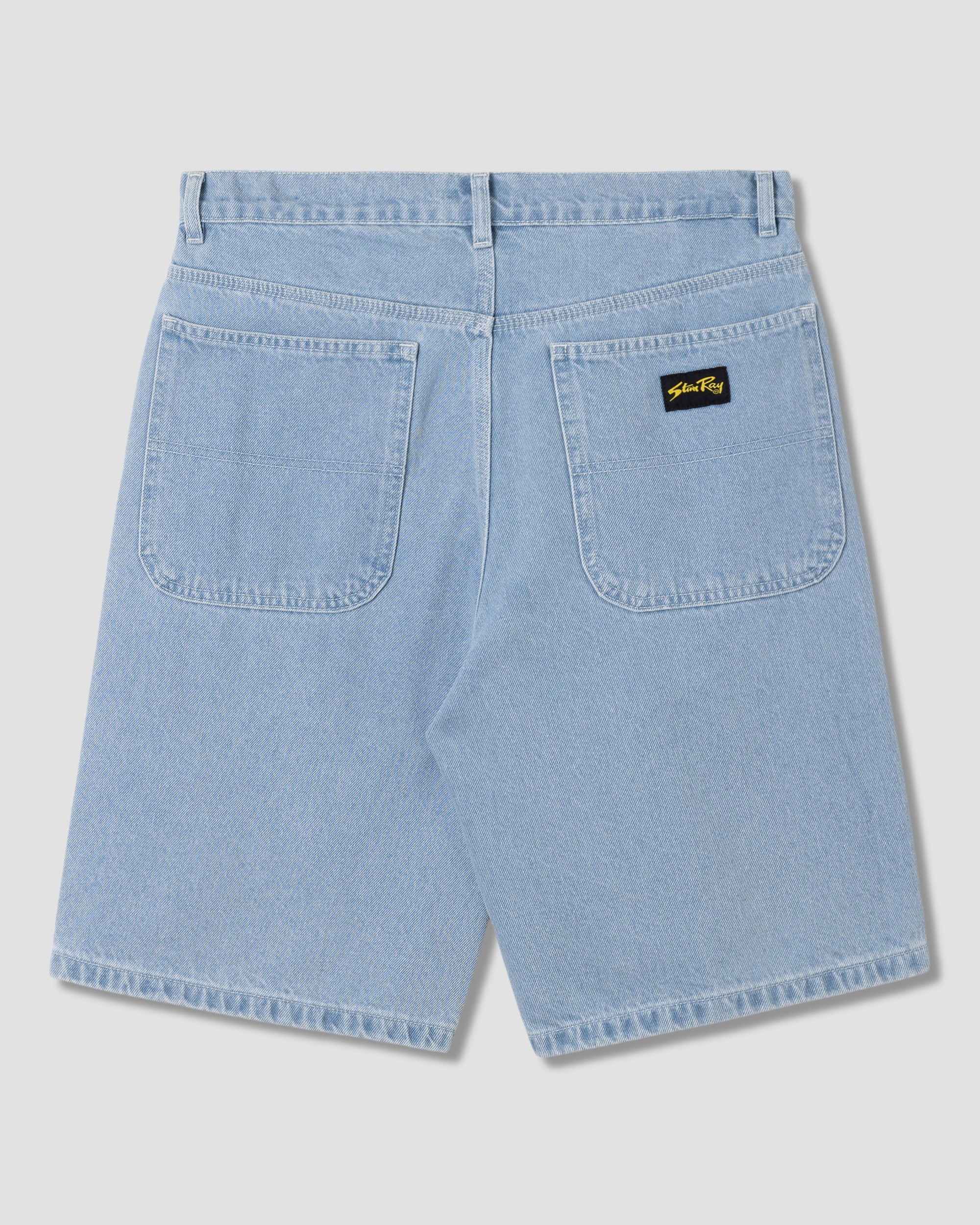 Wide 5 Short - Ice Stone Denim