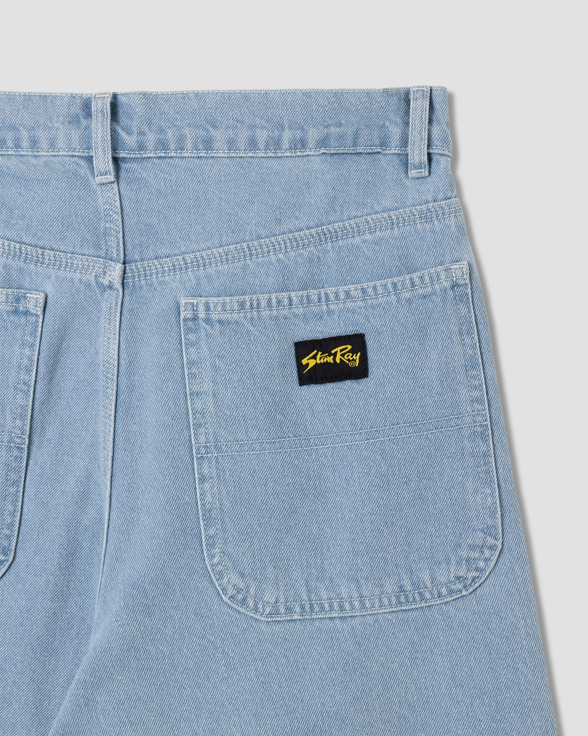 Wide 5 Short - Ice Stone Denim