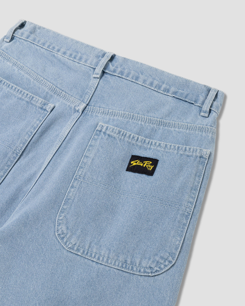 Wide 5 Short - Ice Stone Denim