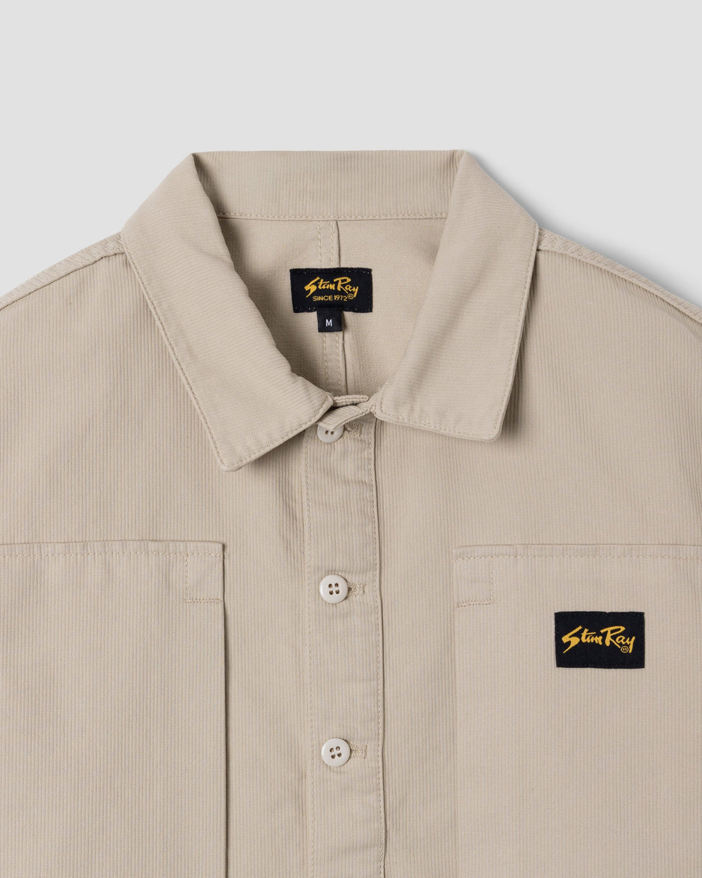 Painters Pop Over Shirt - Eucalyptus Bedford Cord