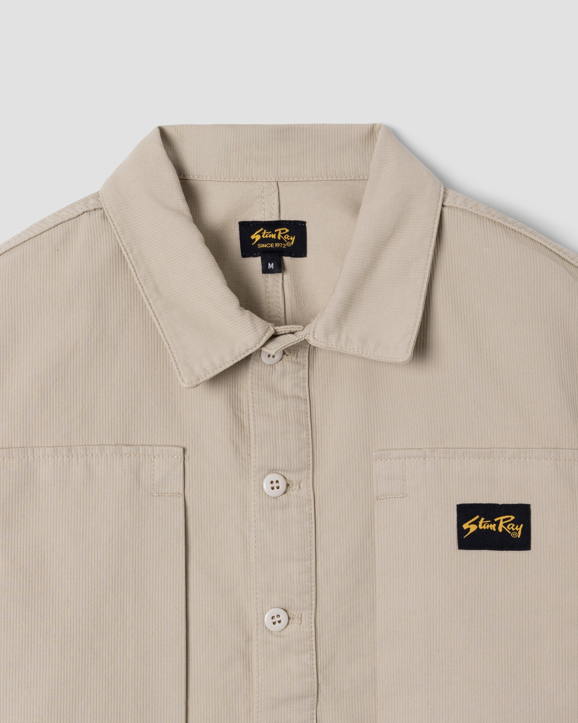 Painters Pop Over Shirt - Eucalyptus Bedford Cord