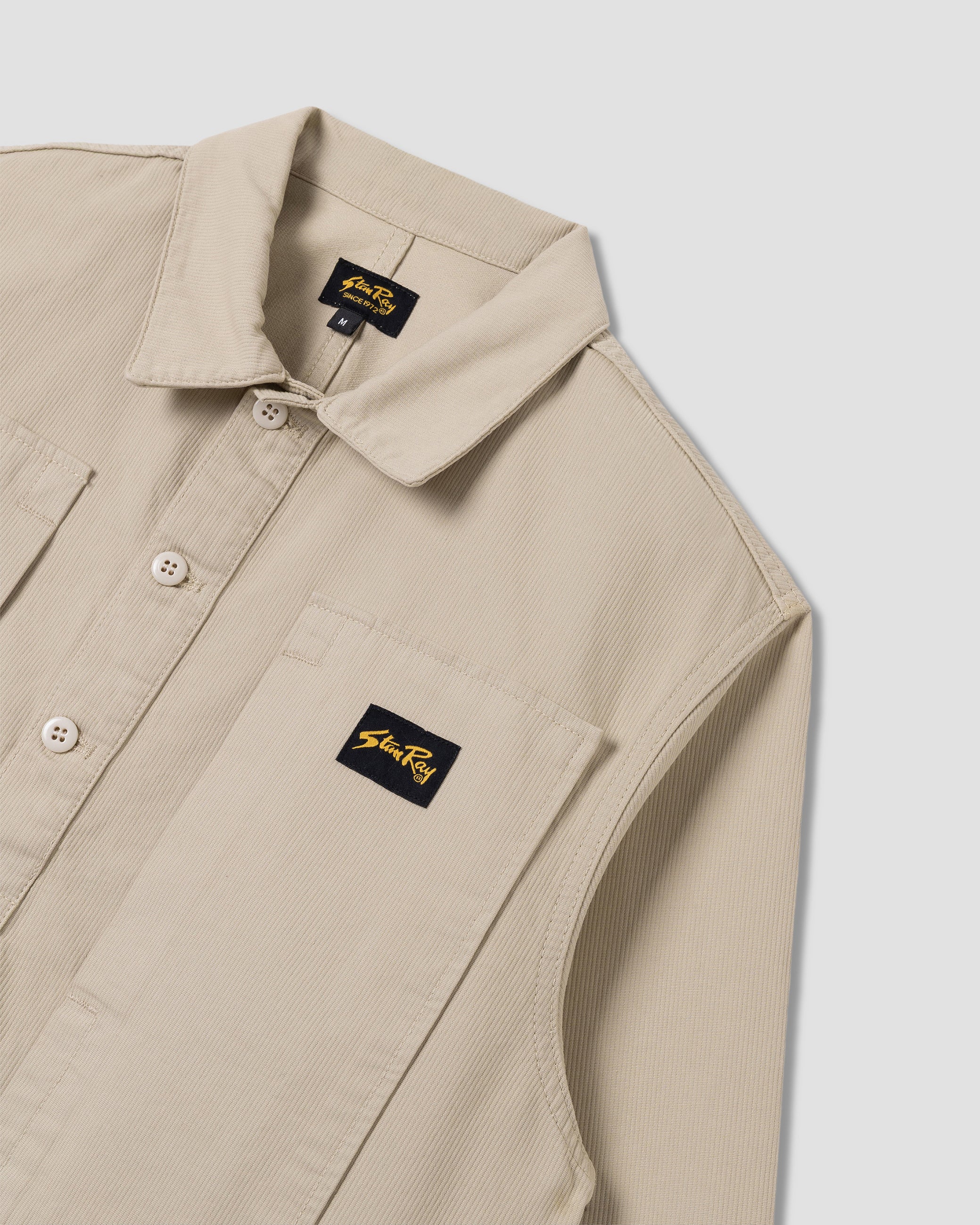 Painters Pop Over Shirt - Eucalyptus Bedford Cord