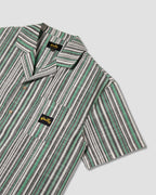 Tour Shirt - Black/Green Stripe