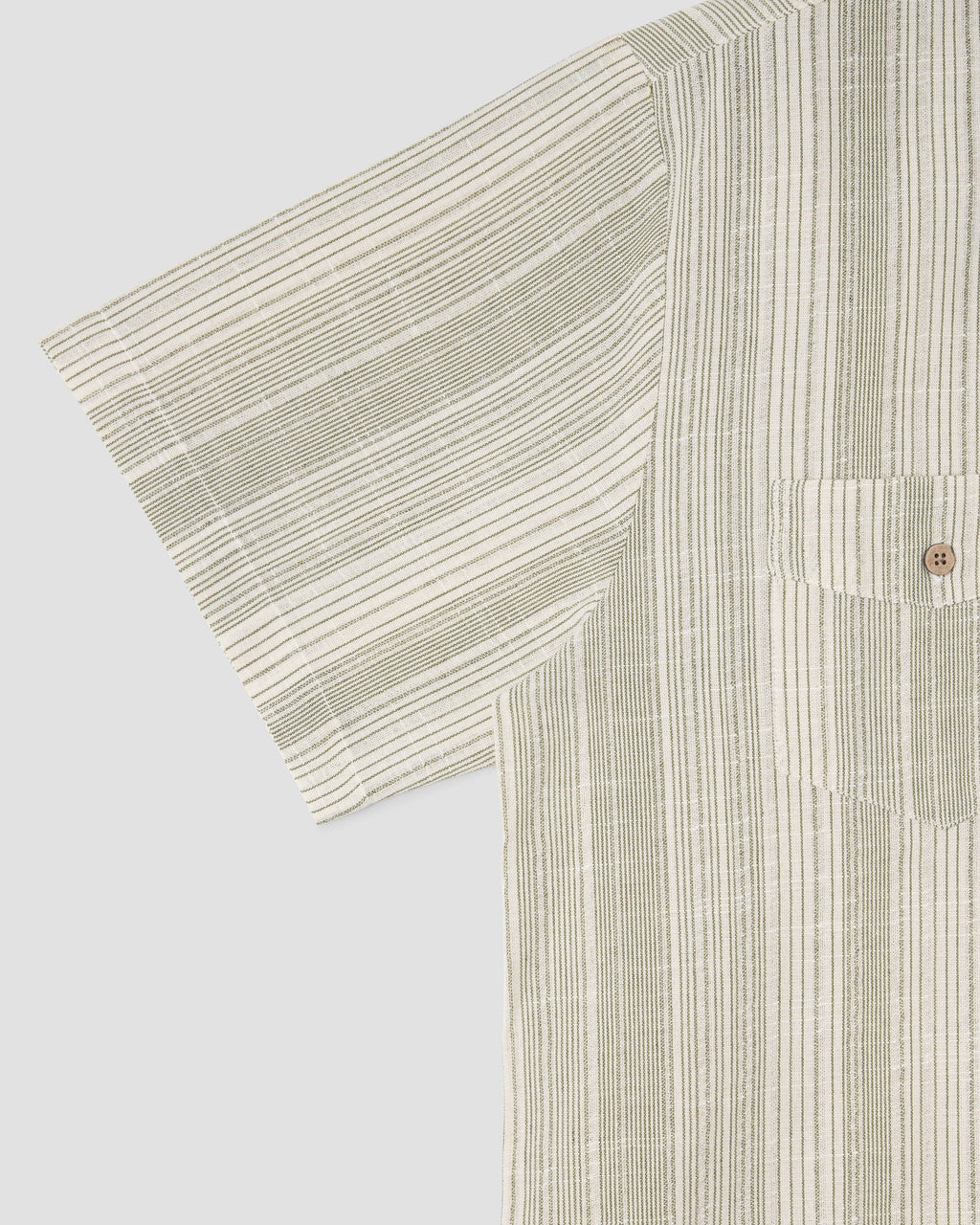 Mexicali Shirt - Green Stripe
