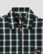 Zip Shirt - Green Check