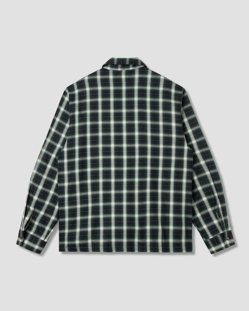 Zip Shirt - Green Check