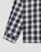 Zip Shirt - Black Check
