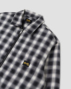 Zip Shirt - Black Check