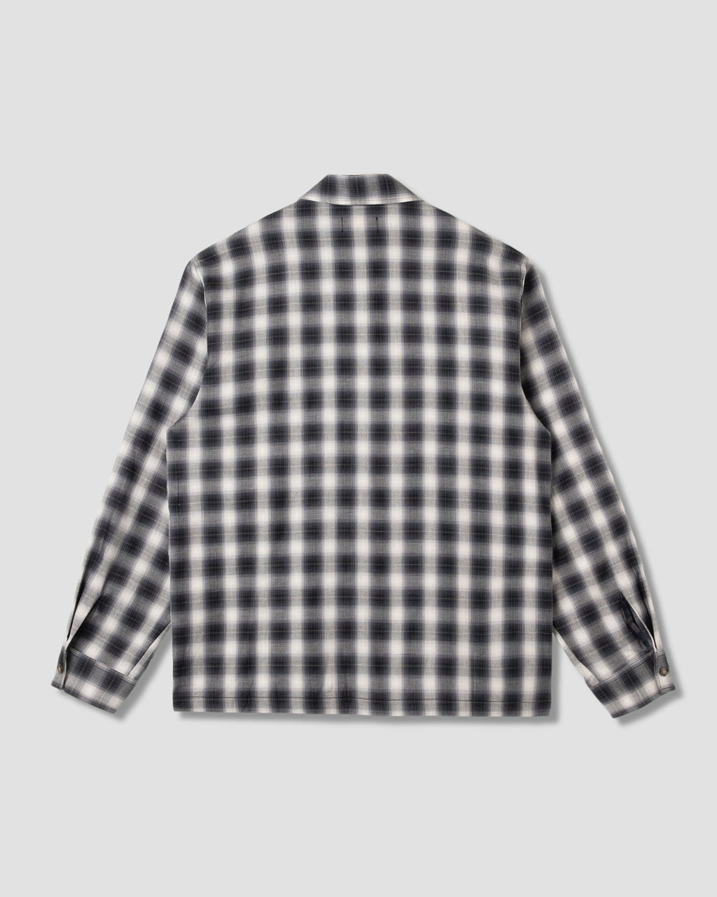 Zip Shirt - Black Check