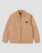 Zip Shirt - Apple Cinnamon Twill