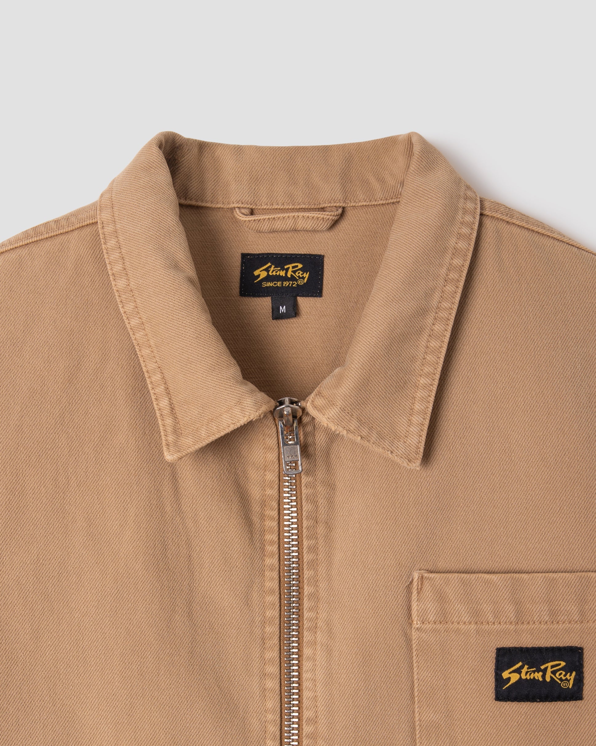 Zip Shirt - Apple Cinnamon Twill