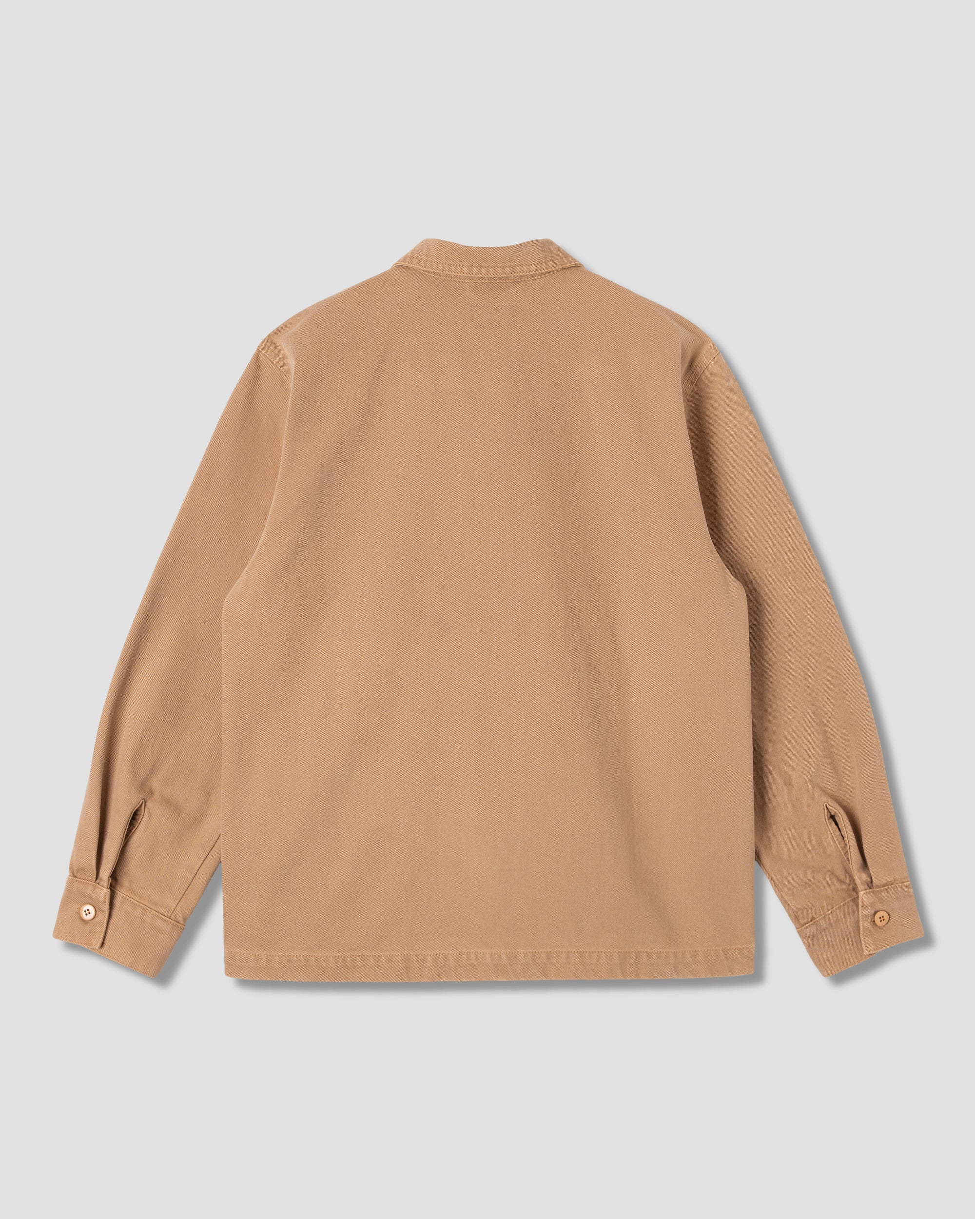 Zip Shirt - Apple Cinnamon Twill