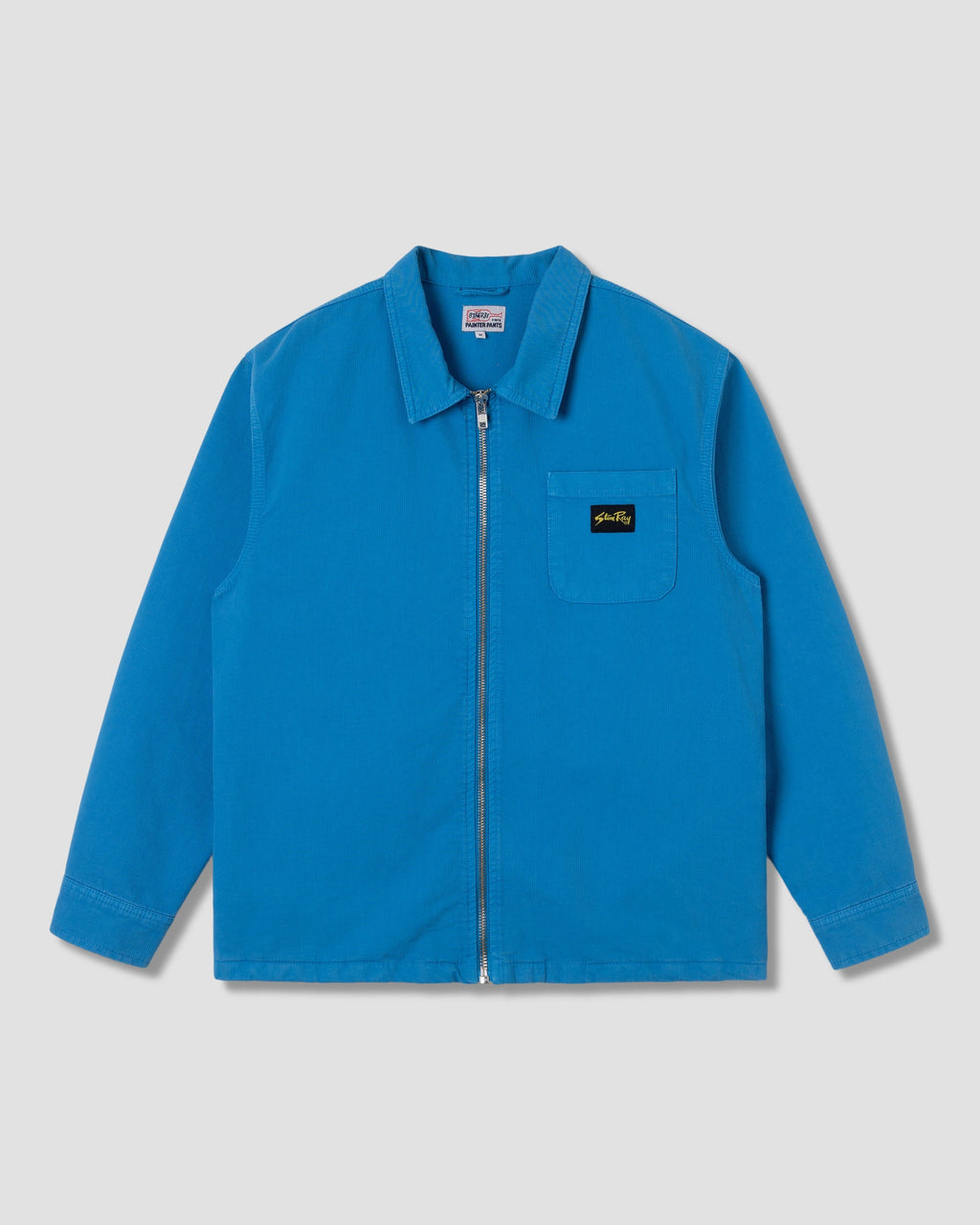 Zip Shirt - Imperial Blue Bedford Cord