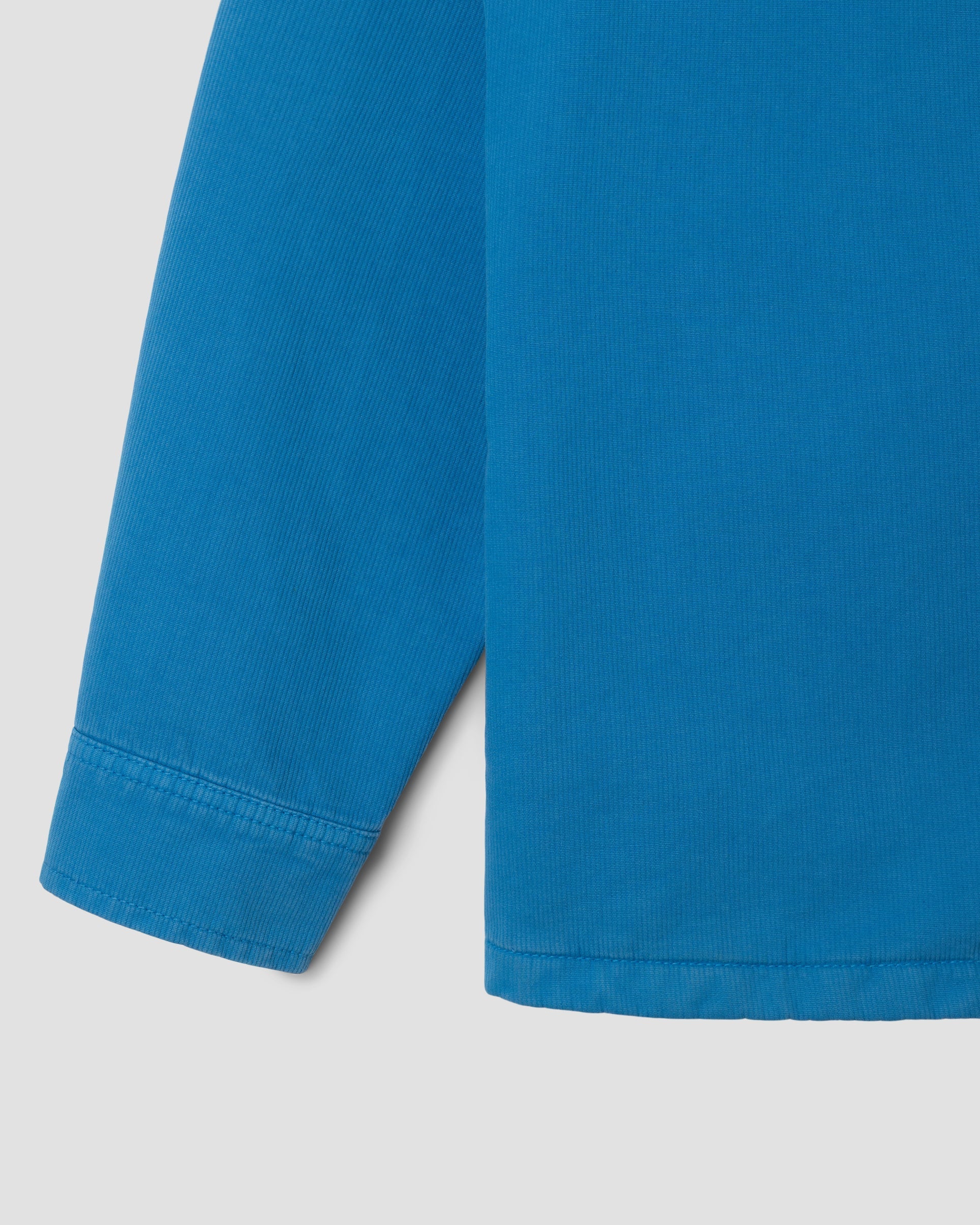 Zip Shirt - Imperial Blue Bedford Cord