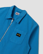Zip Shirt - Imperial Blue Bedford Cord