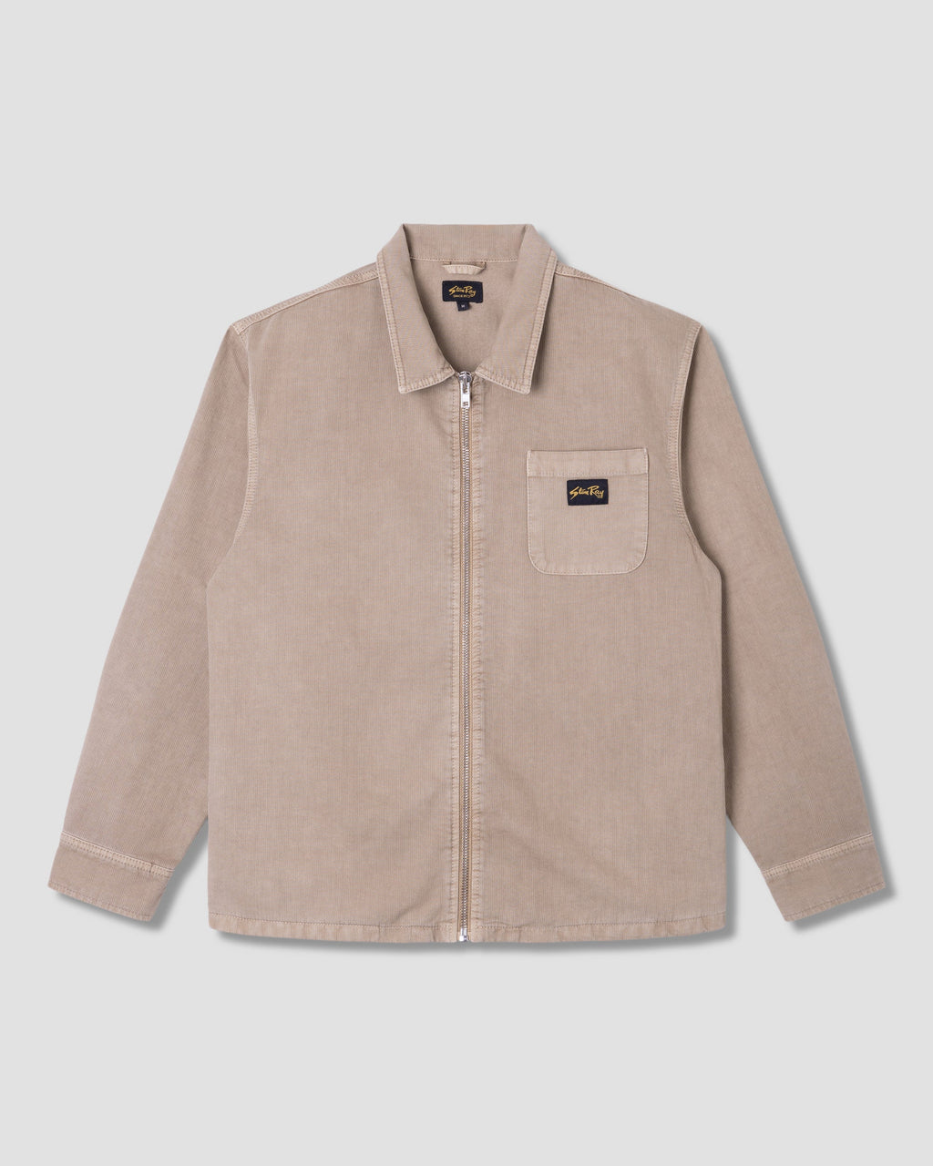 Zip Shirt - Eucalyptus Bedford Cord