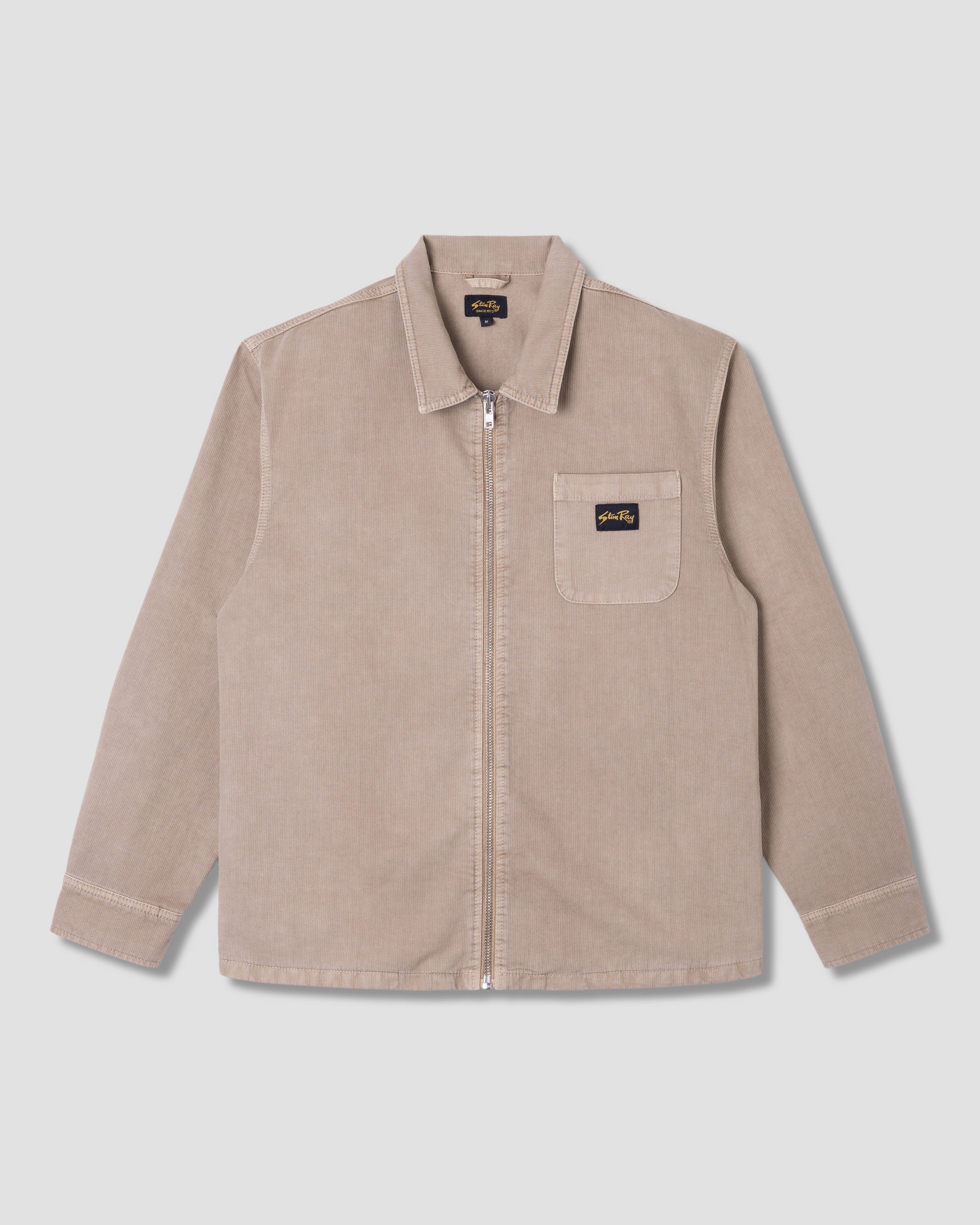 Zip Shirt - Eucalyptus Bedford Cord