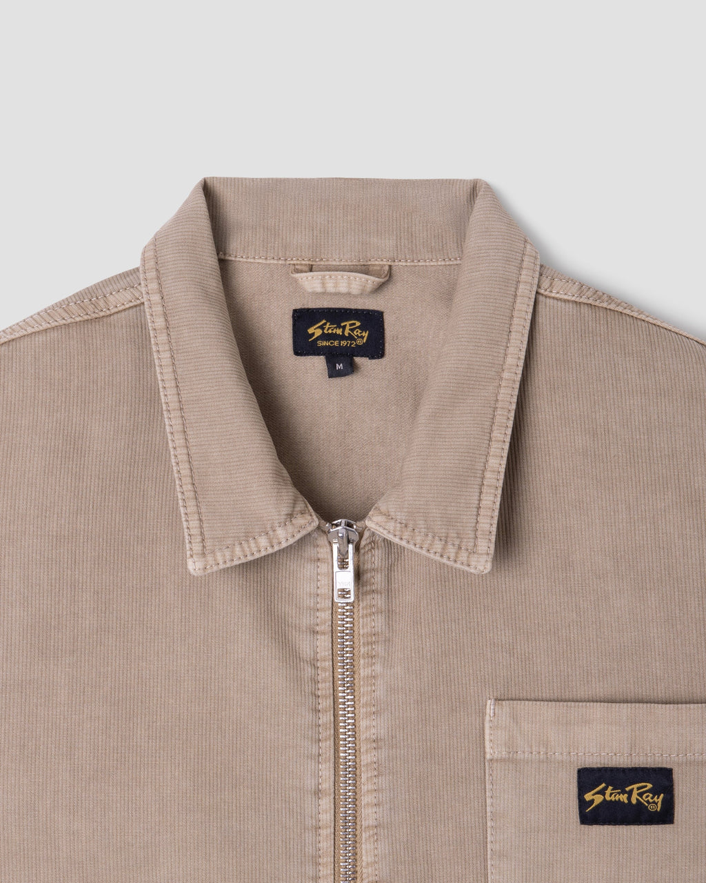 Zip Shirt - Eucalyptus Bedford Cord