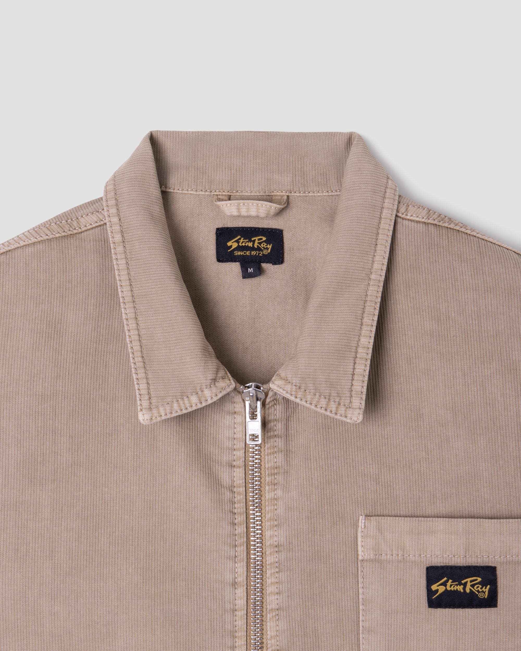 Zip Shirt - Eucalyptus Bedford Cord