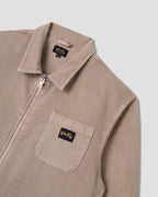Zip Shirt - Eucalyptus Bedford Cord