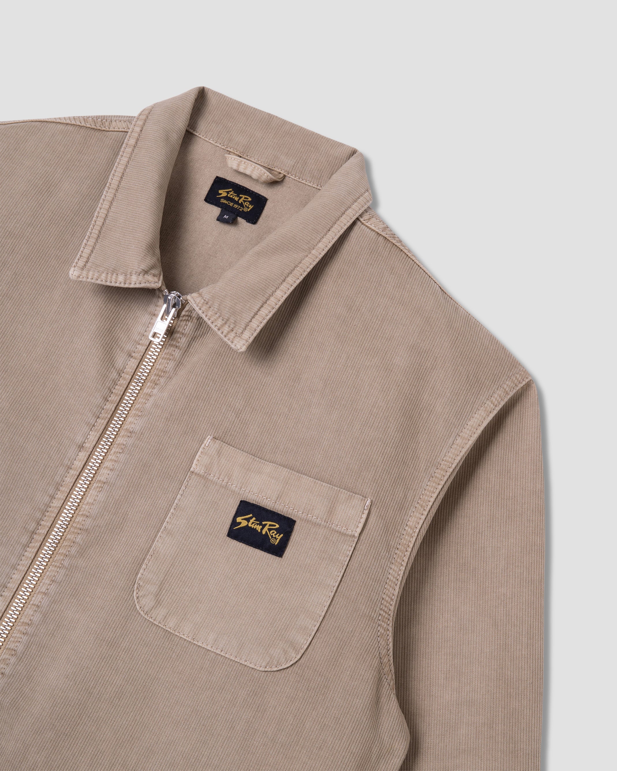 Zip Shirt - Eucalyptus Bedford Cord