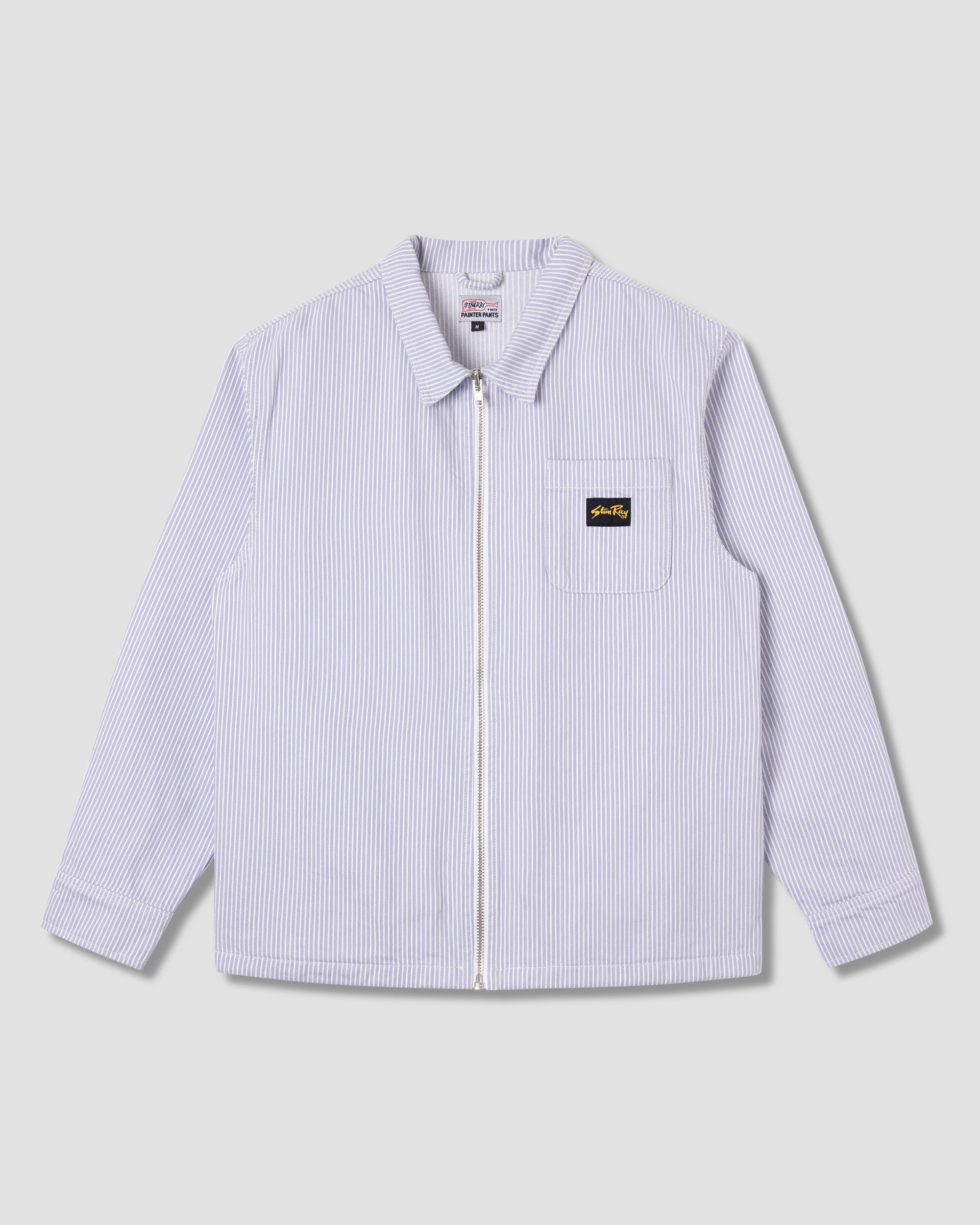 Zip Shirt - Cosmic Purple Hickory