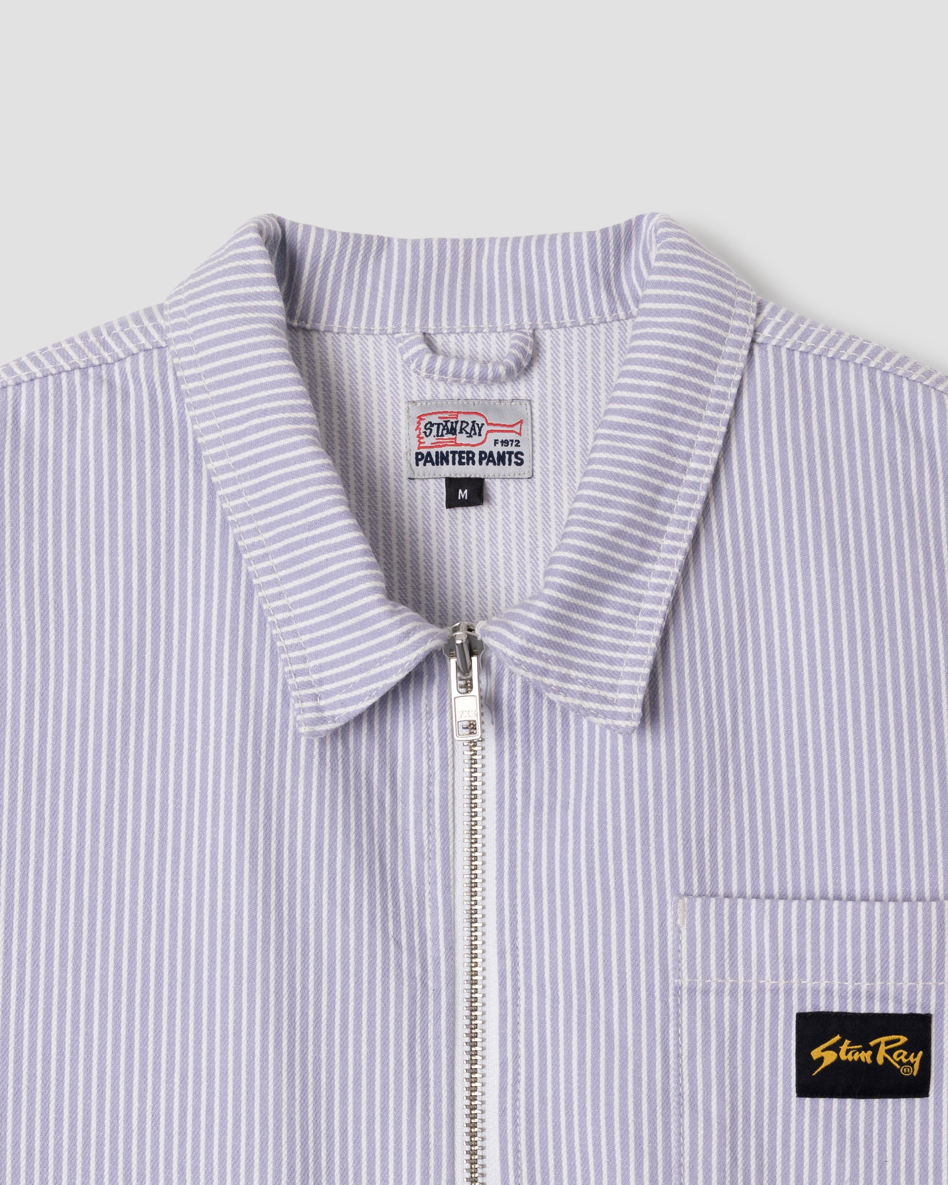 Zip Shirt - Cosmic Purple Hickory