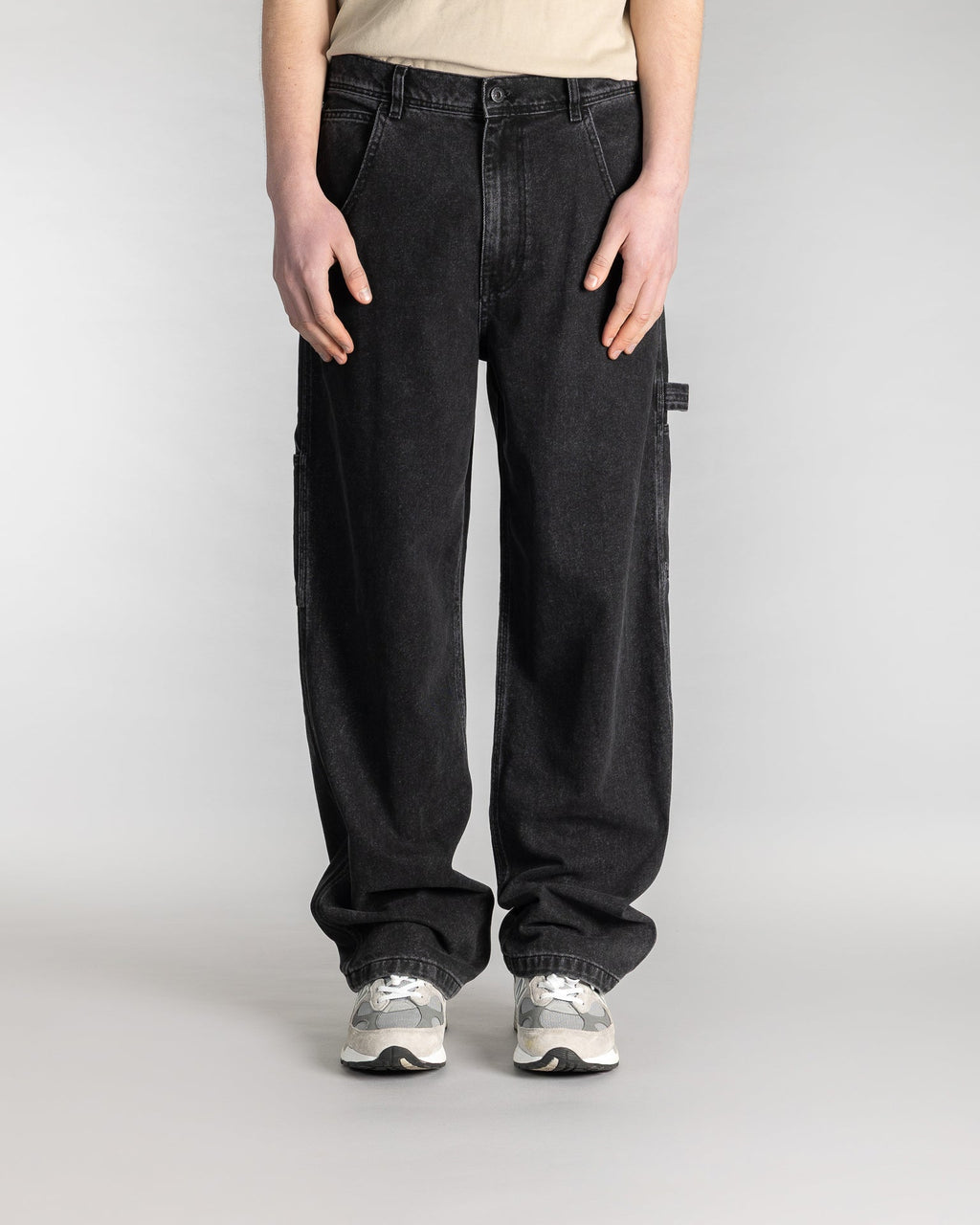 Big Job Painter - Washed Black Denim