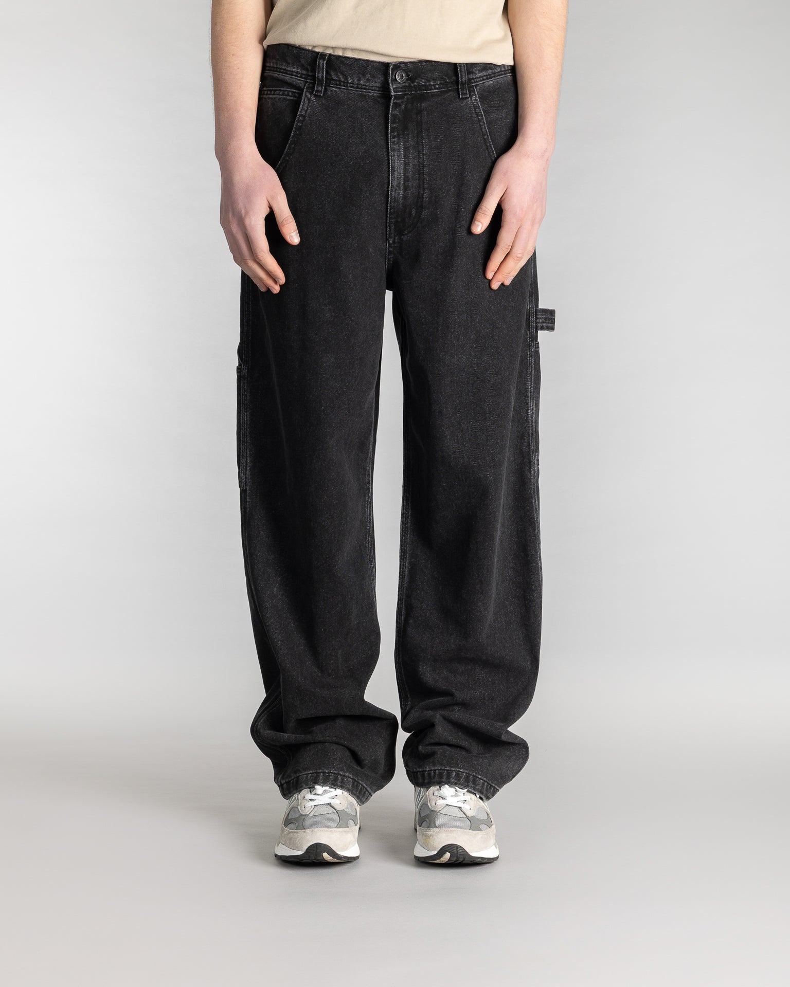 Big Job Painter - Washed Black Denim