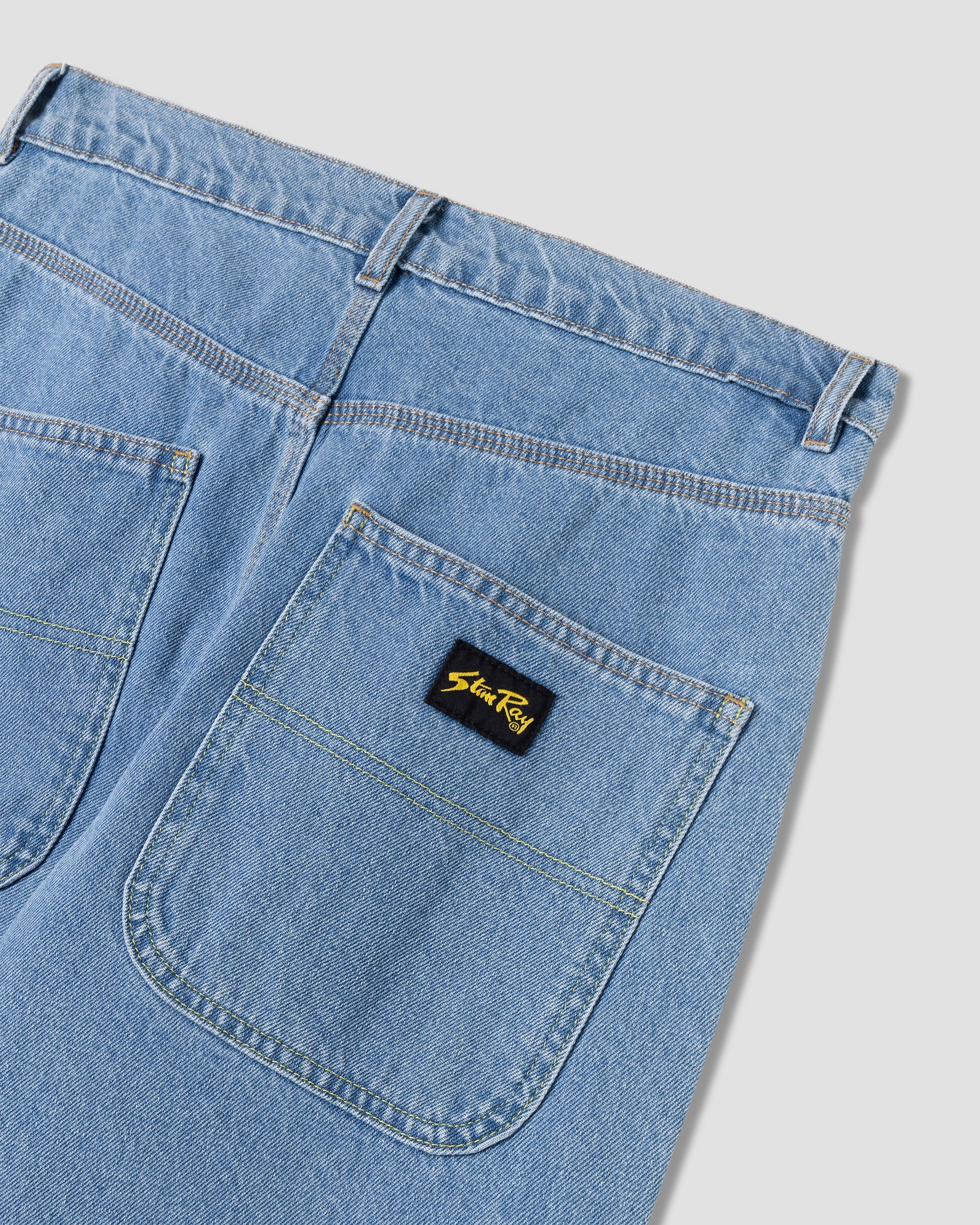 Wide 5 - Mid Stone Denim