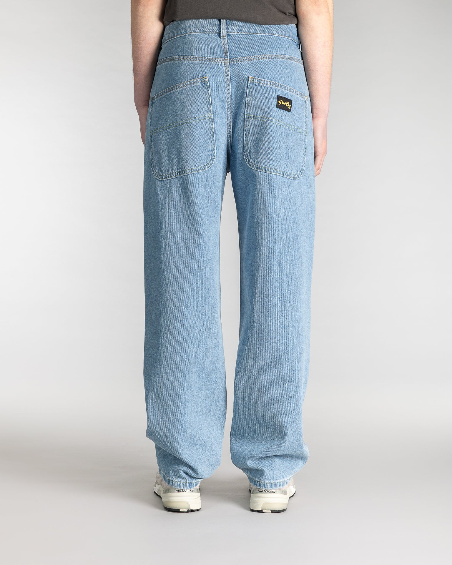Wide 5 - Mid Stone Denim