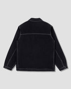 Coverall Jacket - Washed Black Denim