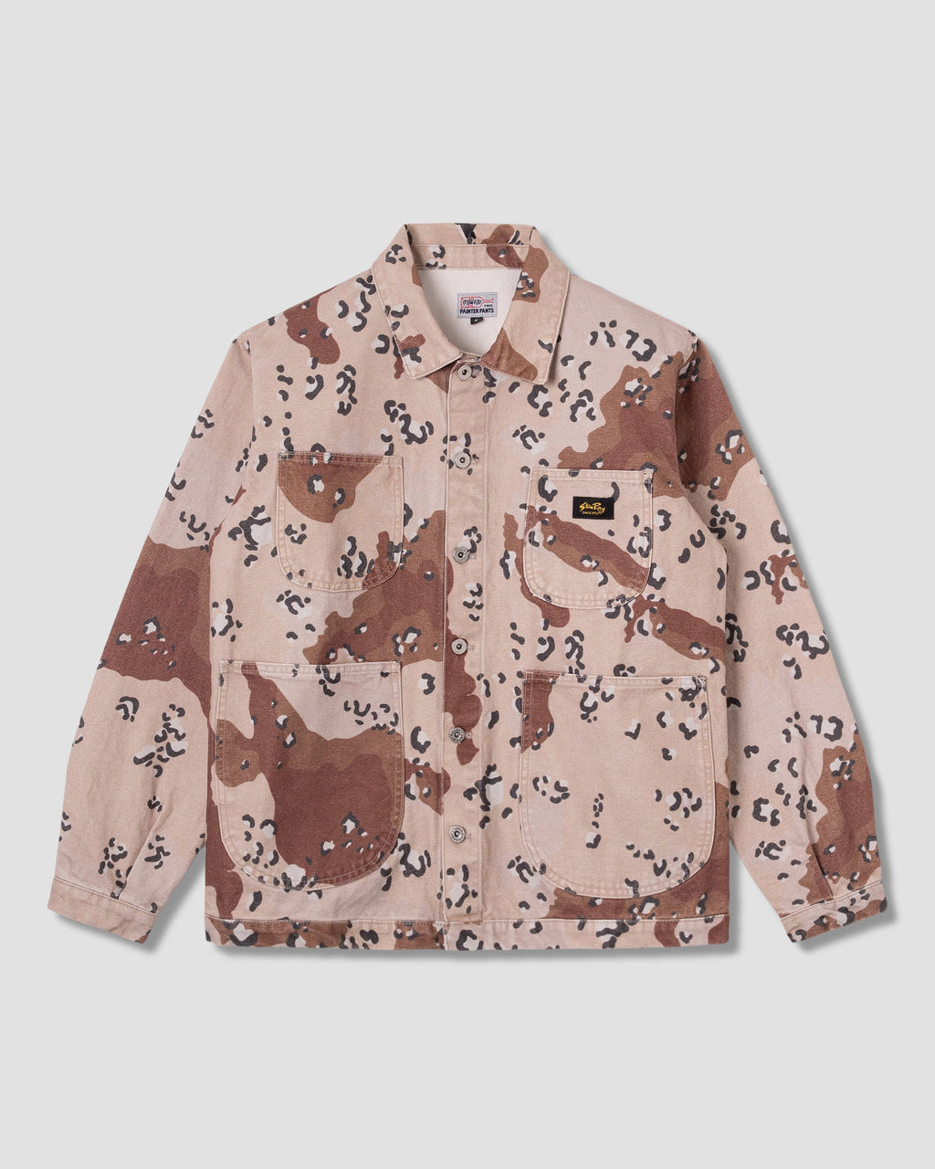 Coverall Jacket - Choc Chip Camo Canvas