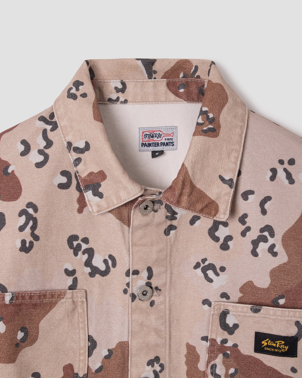 Coverall Jacket - Choc Chip Camo Canvas