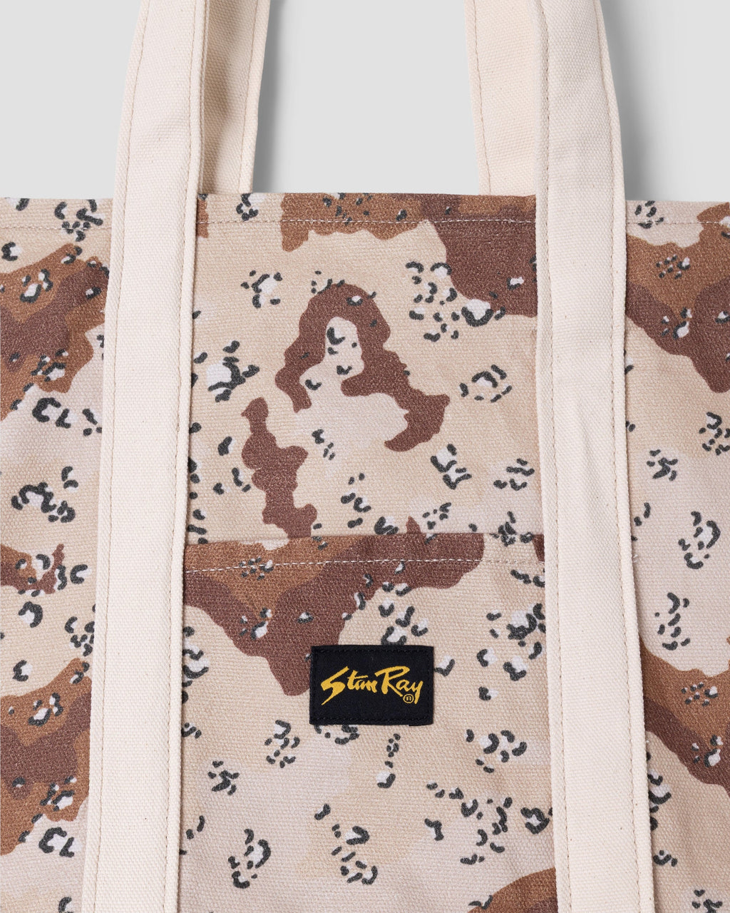 Big Tote - Choc Chip Camo Canvas