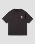 Fire Dept Tee - Raven Black
