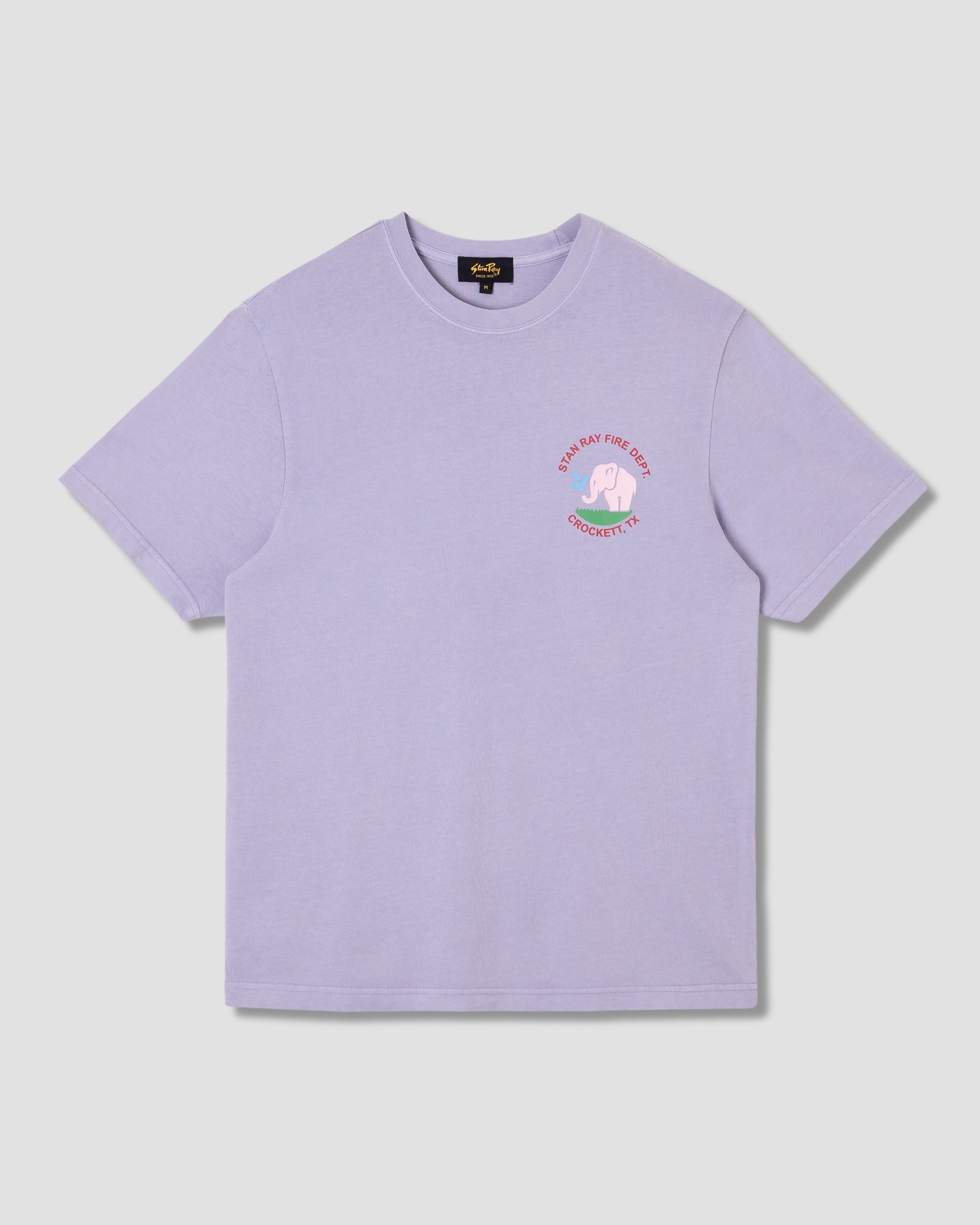 Fire Dept Tee - Cosmic Purple