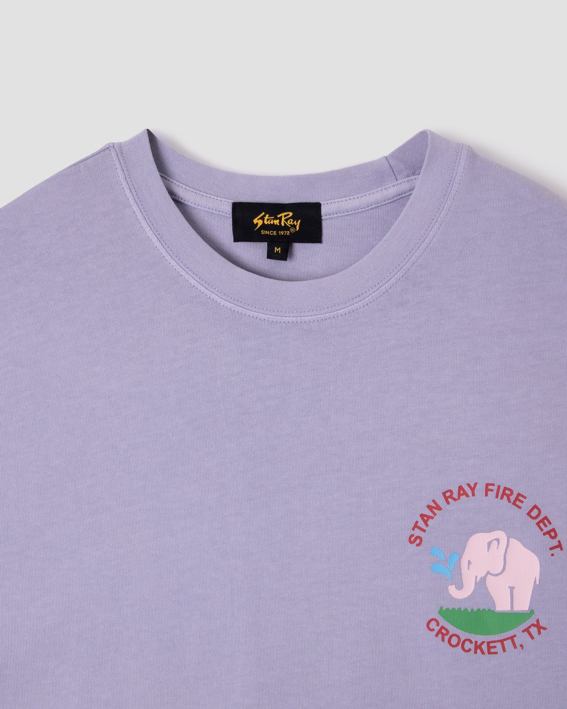 Fire Dept Tee - Cosmic Purple