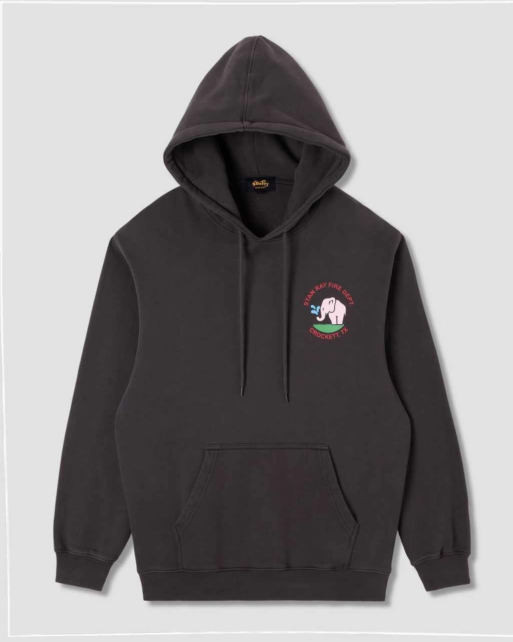 Fire Dept Hood - Raven Black
