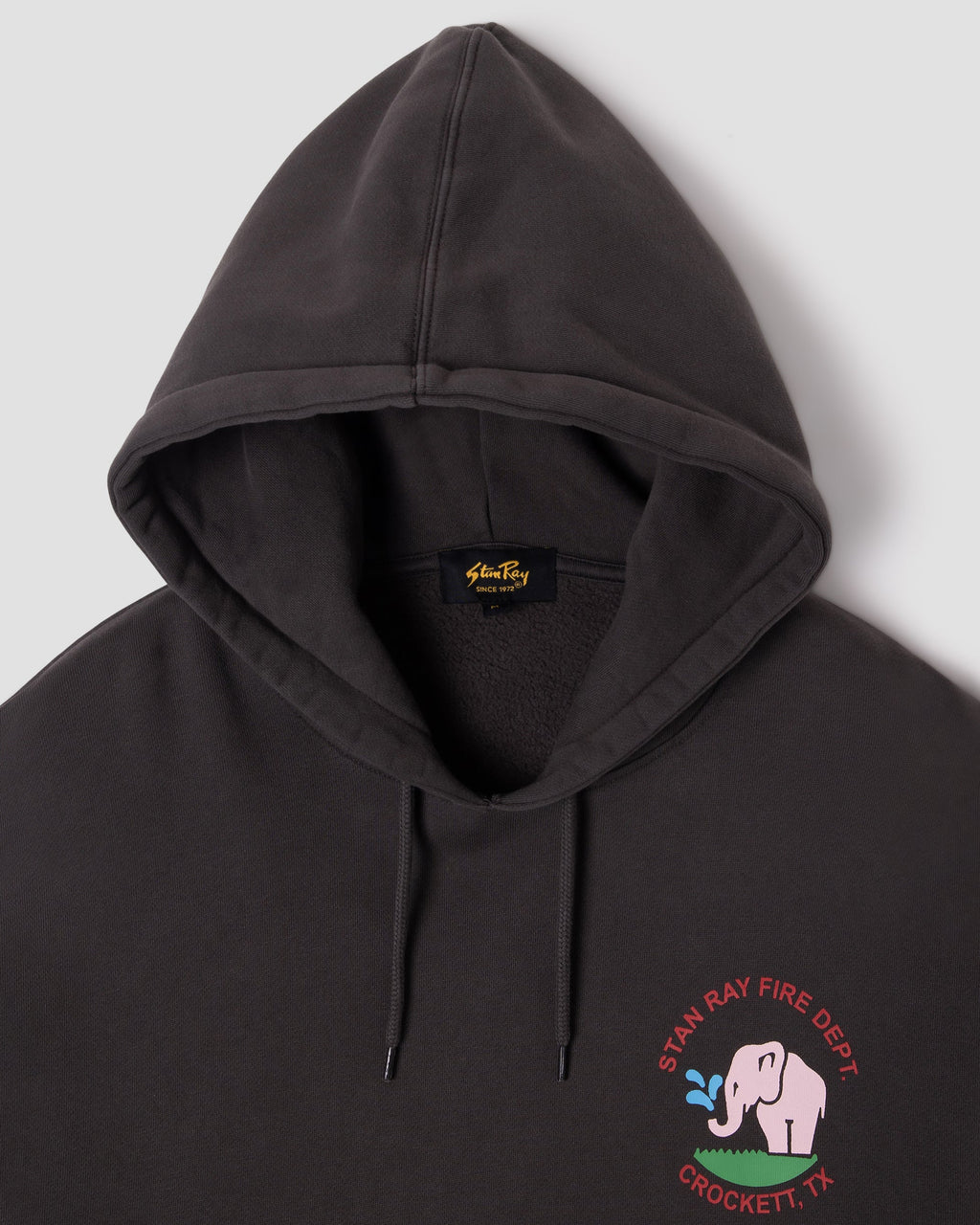 Fire Dept Hood - Raven Black