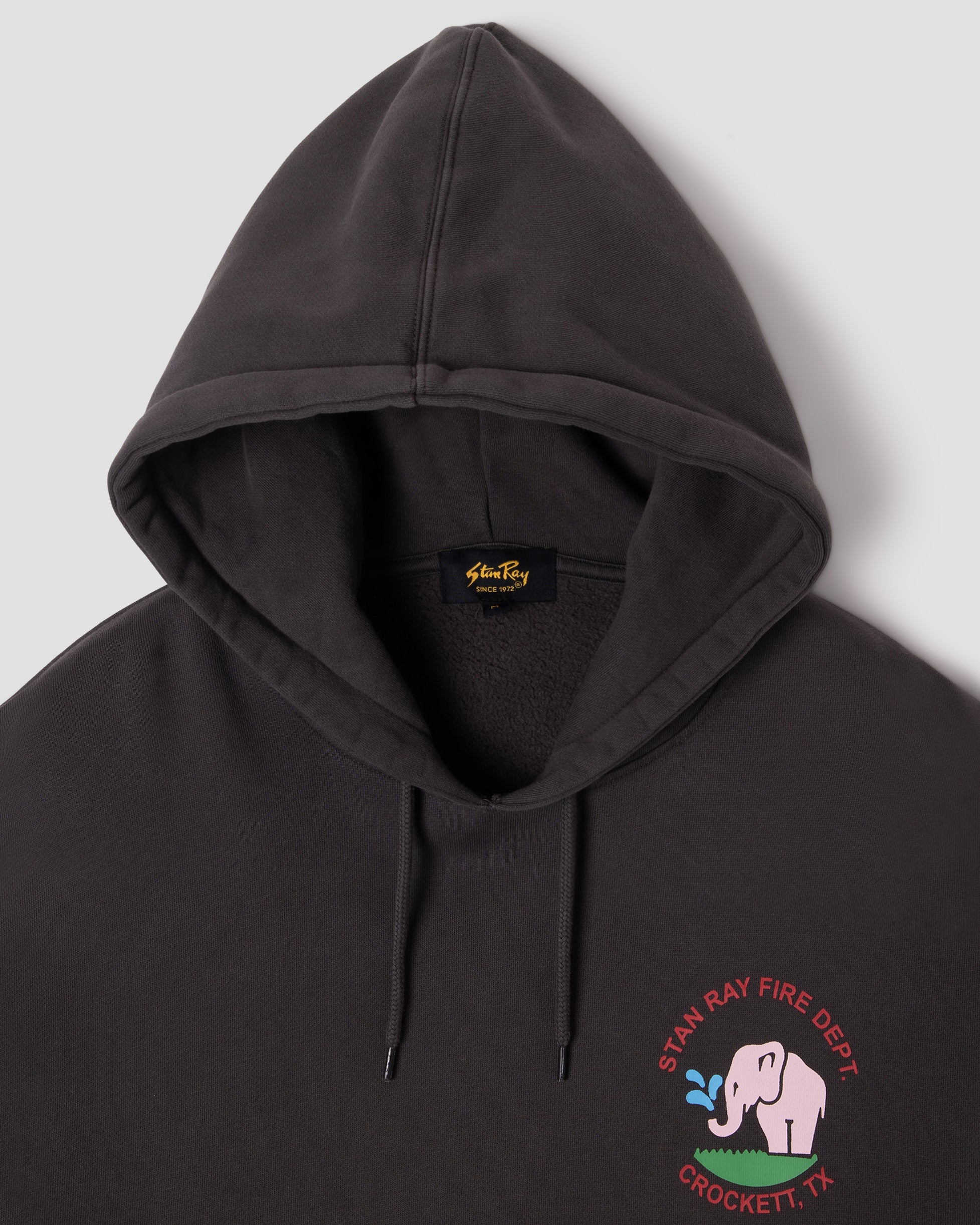 Fire Dept Hood - Raven Black