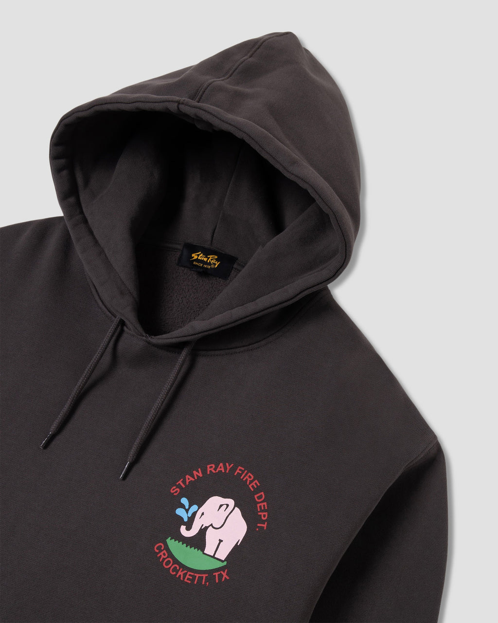 Fire Dept Hood - Raven Black