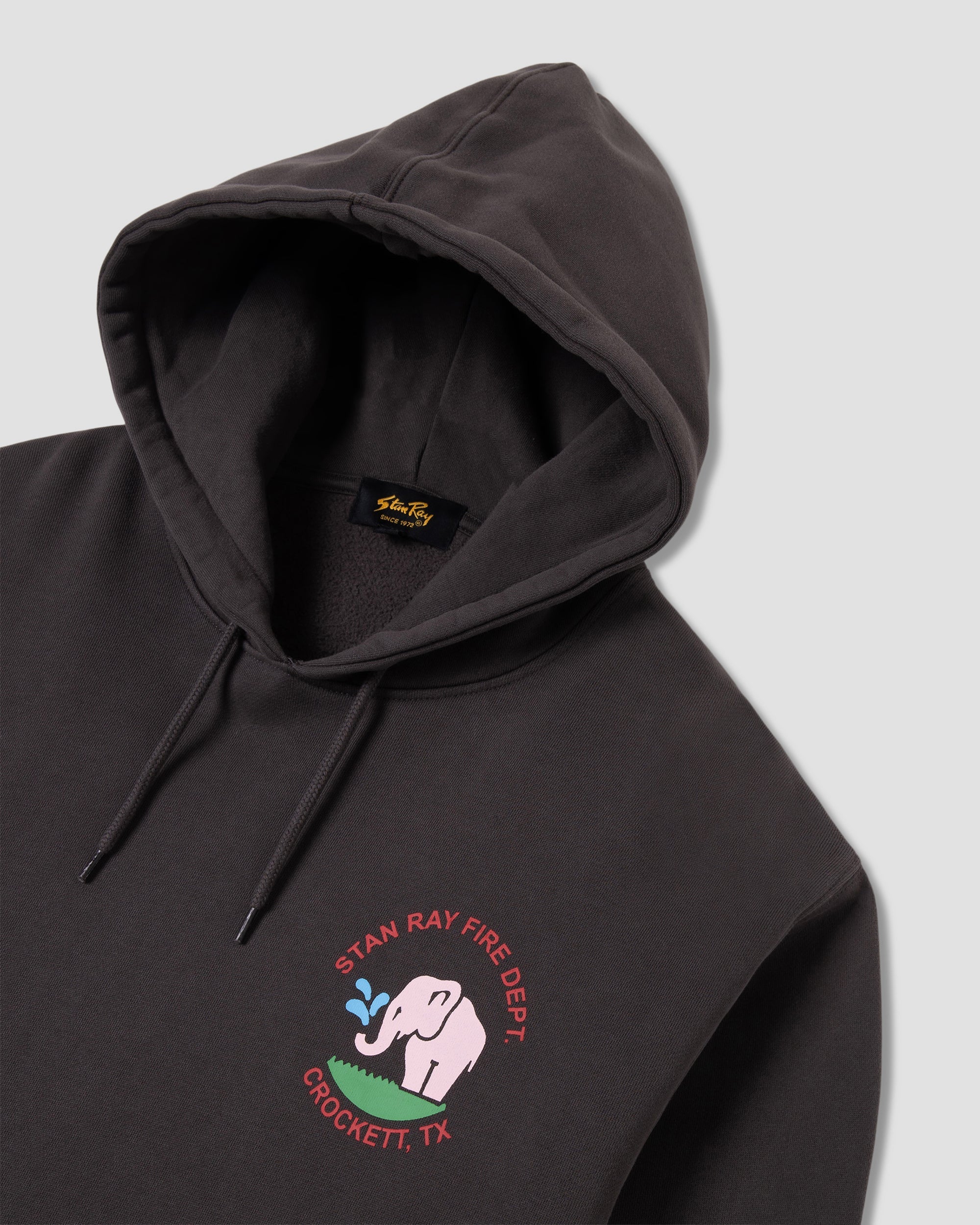 Fire Dept Hood - Raven Black
