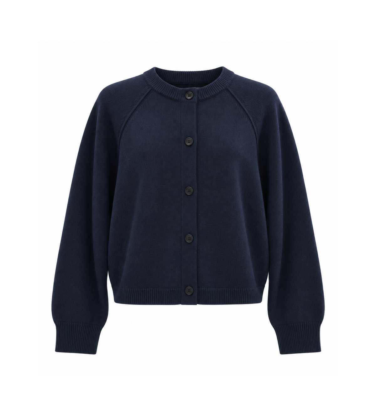 Oversize-Cardigan - Marineblau