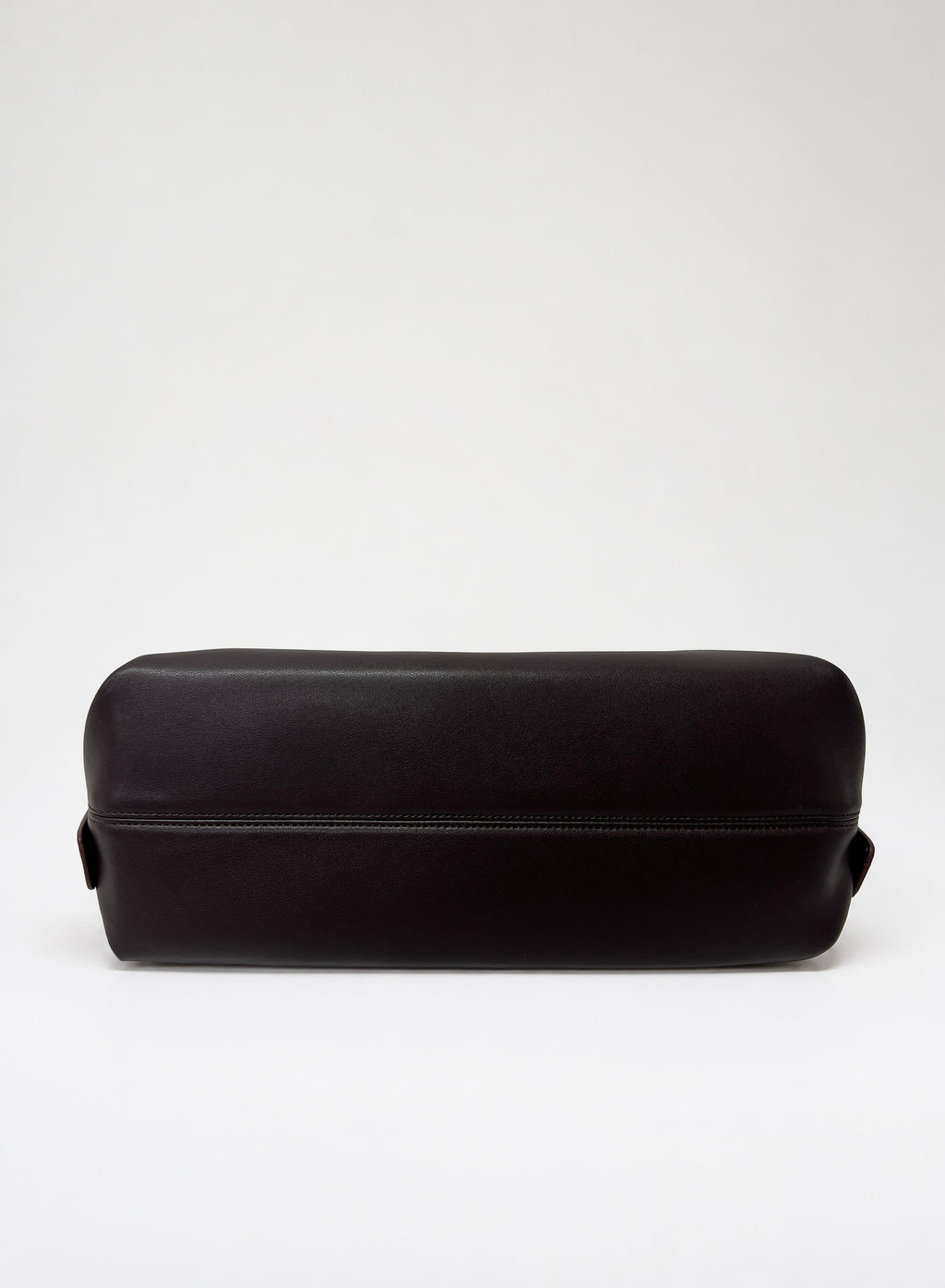 Bolso Hobo De Piel Con Hebilla Y Bandolera Ajustable - Marrón Oscuro