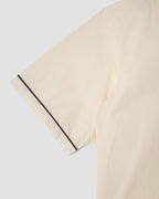 Bowling Shirt - Natural / Matt Black