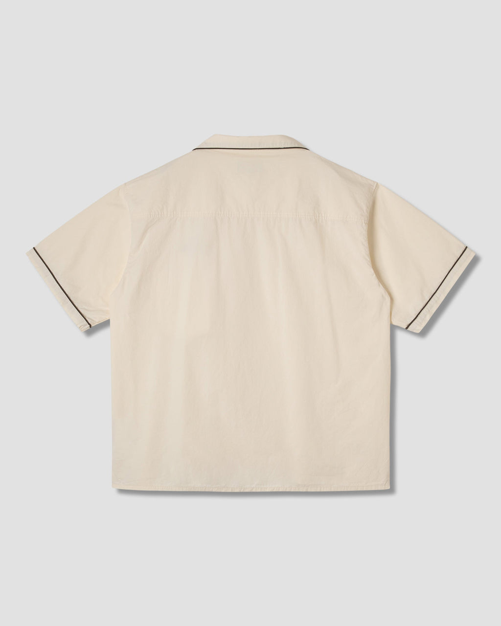Bowling Shirt - Natural / Matt Black