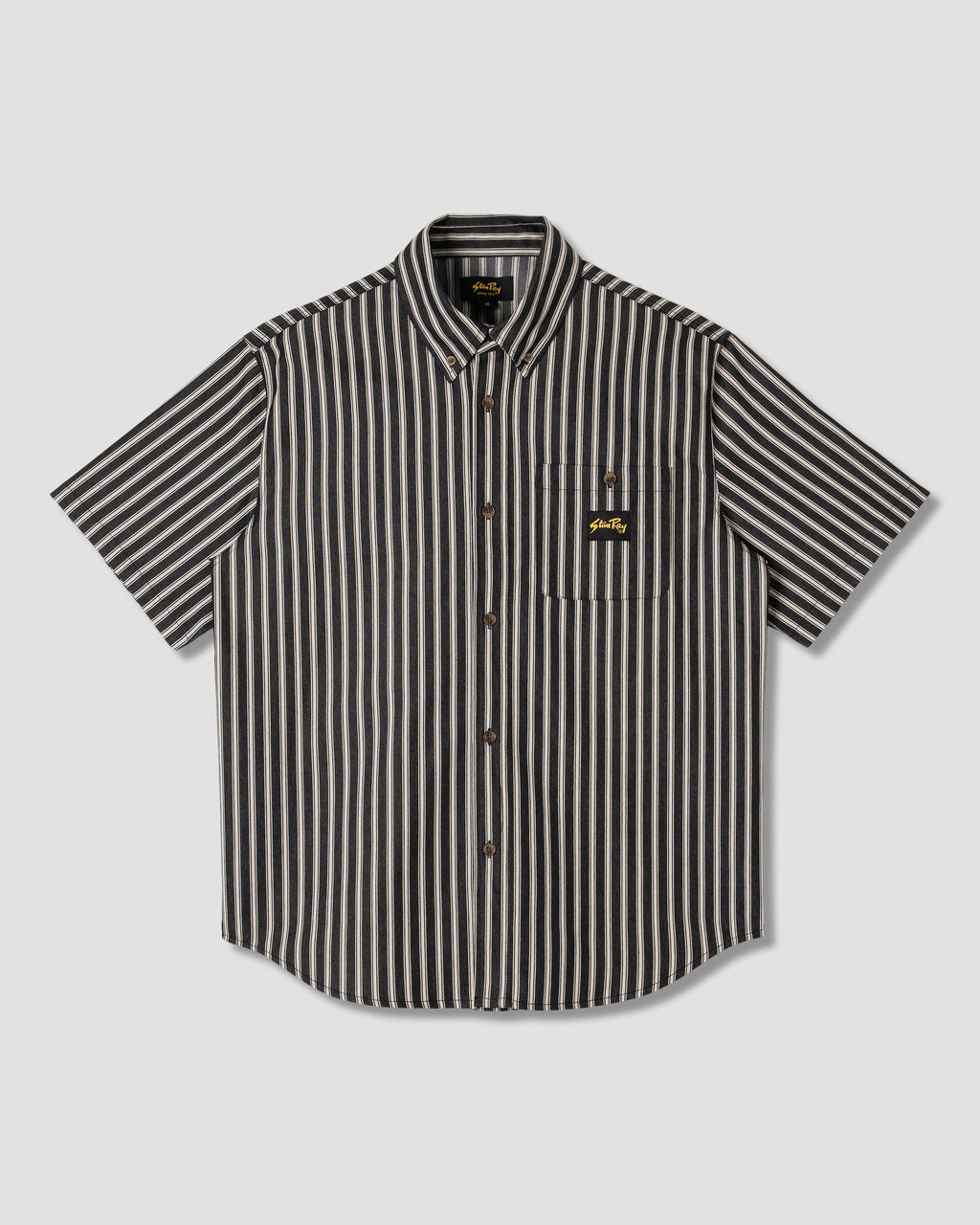 Flannel Shirt - Charcoal Stripe